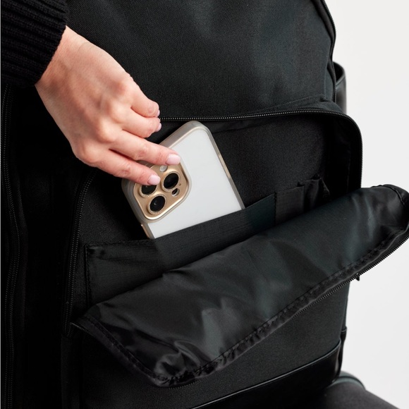 Beis Backpack in Black - Picture 5 of 10